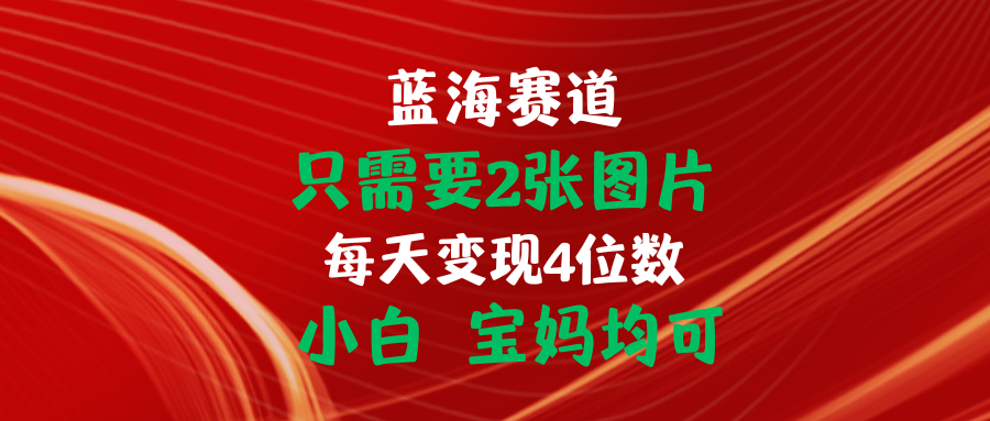 （11047期）只需要2张图片 每天变现4位数 小白 宝妈均可-他山创业网