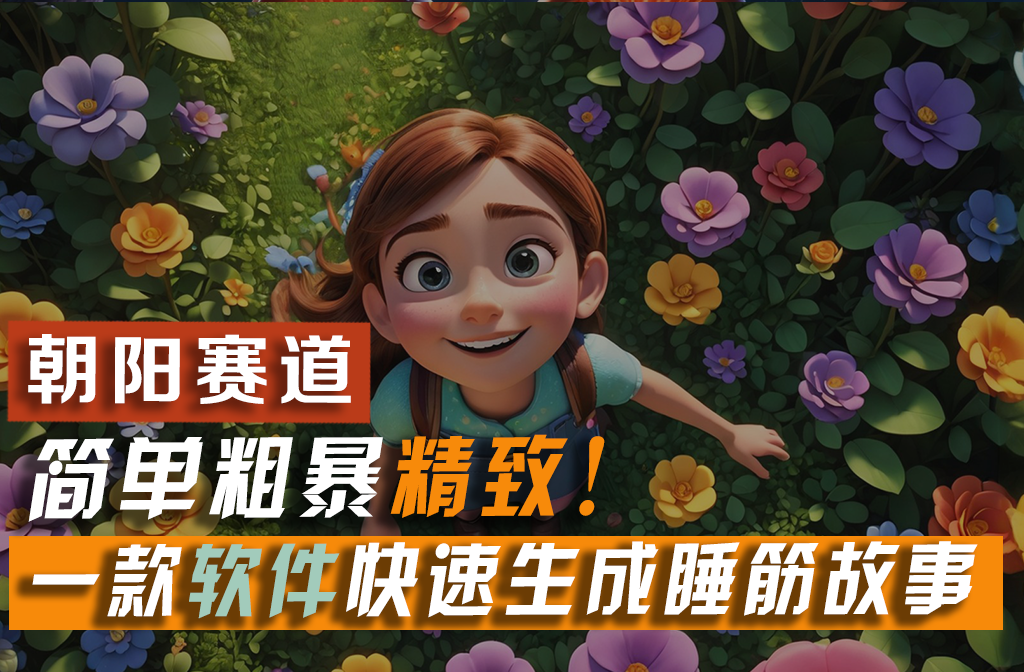 （11405期）利用一款软件5分钟一条爆款睡筋故事，简单粗暴精致！小白月入2w+-他山创业网