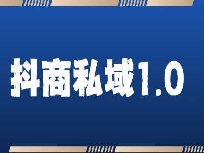 抖商服务私域1.0，抖音引流获客详细教学-他山创业网