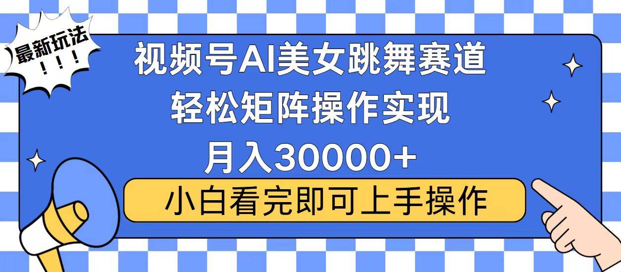 （13813期）视频号蓝海赛道玩法，当天起号，拉爆流量收益，小白也能轻松月入30000+-他山创业网