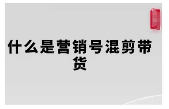 营销号混剪带货，从内容创作到流量变现的全流程，教你用营销号形式做混剪带货-他山创业网